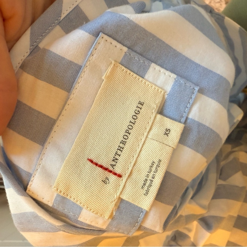 Anthropologie Somerset Maxi Dress with Blue White Stripe - Picture 6 of 6